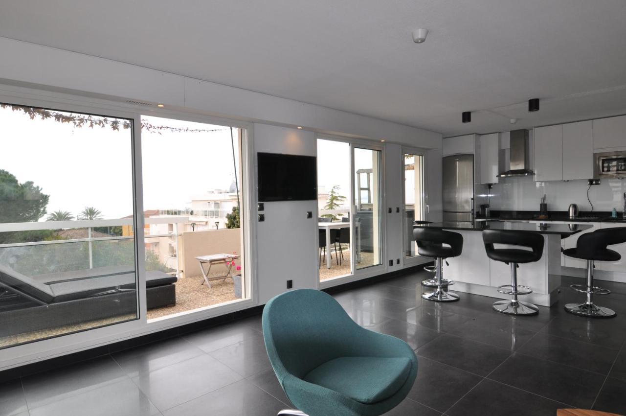 Gorgeous One-Bedroom Apartment With Terrace And Sea View -Stayinantibes- Bijou Plage Exteriör bild